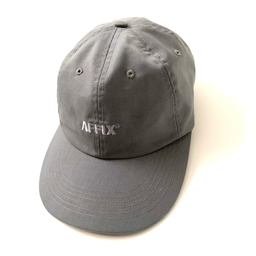 AFFIX Gray Hat Baseball Cap by New Utility (aka AFFXWRKS)